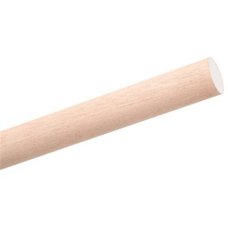 WADDELL Dowel Birch Round 1/2X36In 6608UB